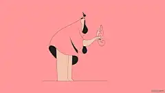 最简单的线与面层次感人物简笔插画 [9P] - 美术插画 -手机版 - Powered by Discuz!