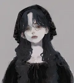 韩国插画师샬구的lolita主题风格插画，带着忧郁和诡异的美~|韩国|插画师|插画_新浪网