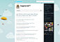 30 Beautiful Examples of Illustrated Twitter Backgrounds