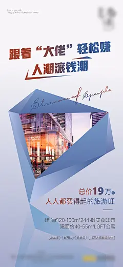 海报  房地产  商铺 加推   地段 配套  大气