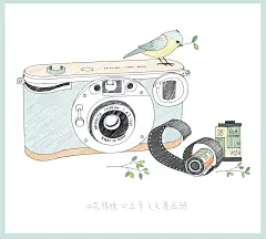 @文文漫画   插画 风景 人物 森系 水彩 涂鸦 唯美 意境 背景 二次元 小清新...