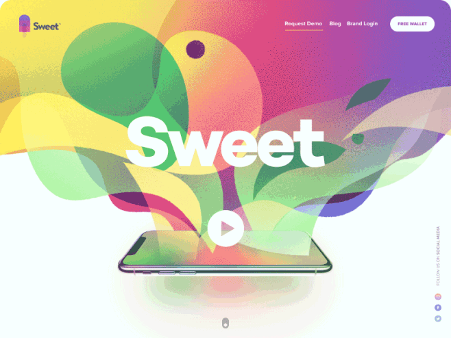 Sweet - Landing Page...