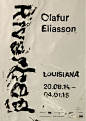 Olafur Eliasson Riverbed #louisianamuseum #Olafureliasson #louisianariverbed #poster #louisianaposter #2014: 
