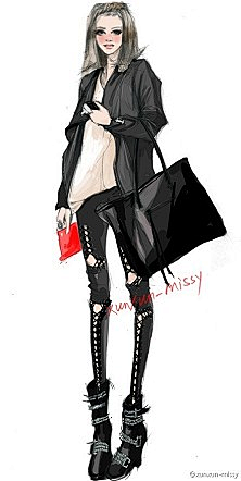 咻米亚采集到服装设计