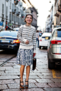 Konca Aykan of Turkish Vogue #Street Style# #街拍#