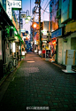 #绘画参考# 日式街道~ ​​​​
