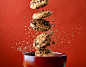 Falling cookies