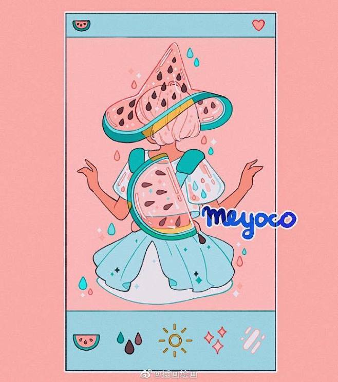 插画师：meyoco