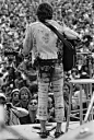 Woodstock Festival, 1969 John Sebastian on the Stage