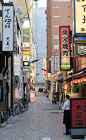 bars & restaurants in the evening ,Okachimachi, Japan