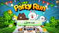 LINE手机游戏《fparty run》UI界面设计