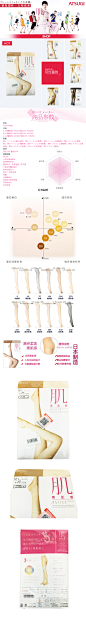ASTUGI厚木 【肌】系列 FP5880 素肌感美腿连裤丝袜 女士丝袜 连裤袜3双装 肤色433 M-L 身高150-165臀围85-98【图片 价格 品牌 报价】-京东