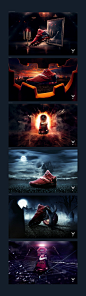 Nike Fright Night : For the launch of the new Calvin Johnson Fright Night shoe, R/GA New York and Nike elevated the product design to famous halloween tales.Special thanks to Rasmus Wangelin, Andy Wong, Alvaro Masa, Kira Doyle and Sammi Needham.