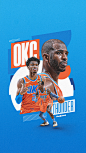basketball graphic design  iphone Layout mobile NBA social media sports typography   wallpaper