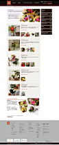 花・フラワーギフトなら青山フラワーマーケット | PRODUCTS - お取扱商品-Lifestyle Bouquet 产品排版 网页设计 花艺 o2o