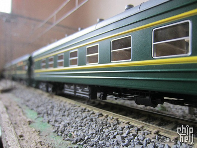 百万城仿真火车模型ss3电力机车绿皮22邮政车经典回忆模型showchip