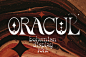 其中可能包括：the font used in this typeface is called oraclel, and it appears to be made
