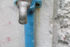 水龙头,水,水滴,浅的,选择对焦,焦点,轻打,自来水,青铜色,挑选