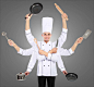 外国厨师大厨人物高清图片 - 素材中国16素材网