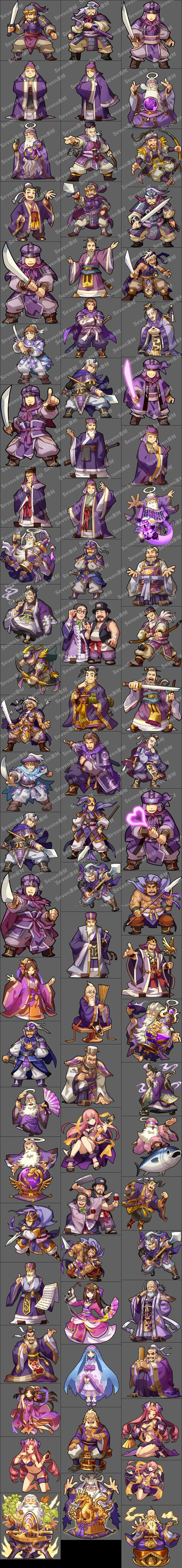 三国志パズル大战 icon图标 人物 U...