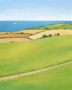 【乡间的小路】iPad插画教程图解（含笔刷） - 小红书