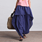 Casual Loose Fitting (R)Comfortable and casual harem pants- Women Clothing (QK002)