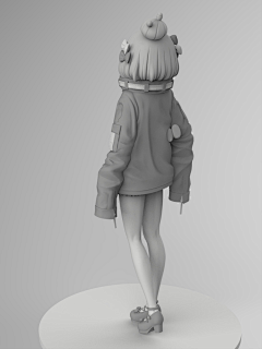 一直到今天采集到3D角色模型