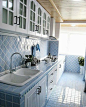 地中海风格厨房墙砖贴图—土拨鼠装饰设计门户