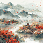 yuanhaoyang_Landscape_of_Guochao_Illustrations_you_can_see_the__5daa94a2-46da-4f3a-a9b3-d5e96f93089f