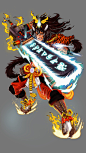 SR_Warrior_Savage god of sword
