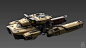 DRAKE INTERPLANETARY - VULTURE, noax . : 3D concept design and promo art done for a starter salvage ship. Design is almost entirely driven by its function. Arms and grinder part move down not only to create a visual difference in silhouette but also to mo