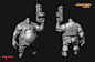 Golem, Valentin Tyustin : Concept art by Alexander Bocharov 
https://www.artstation.com/artwork/k0Yl6
