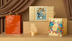 china package design  Packaging 中国风   包装插画 包装设计 古风 商业插画-2