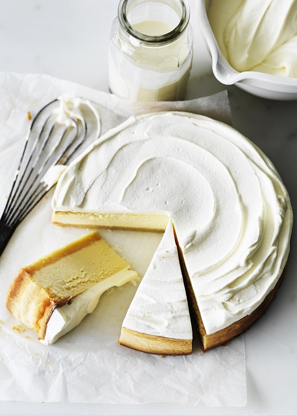 Classic lemon cheese...