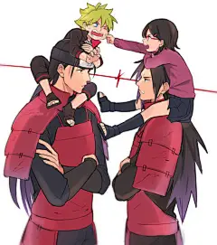 【侵刪】#火影忍者#插画#手绘#同人#二次元# twi：waraable