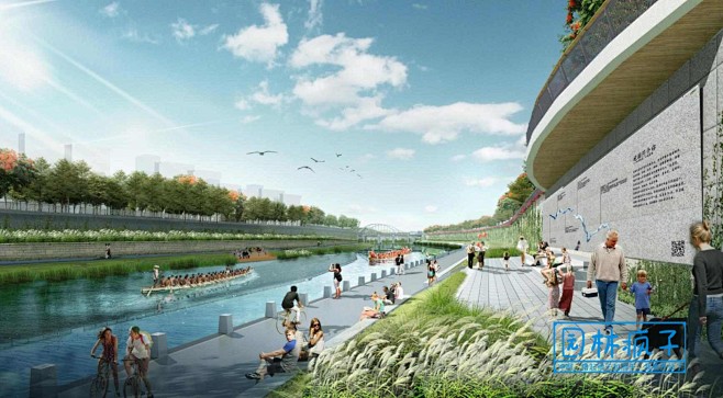WB443深圳观澜河碧道建设工程 滨水公园河道改造景观方案设计文本-淘宝网