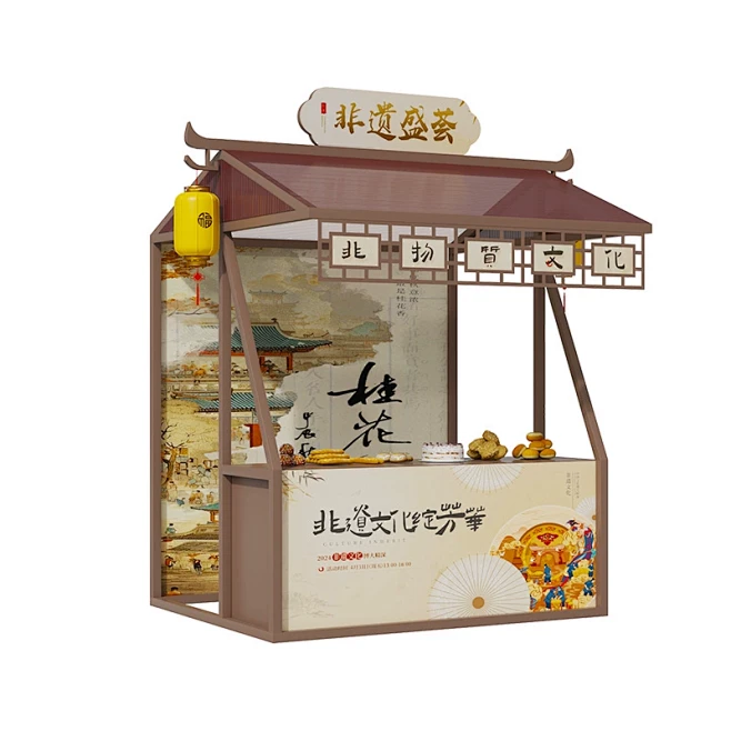 户外古城景区大型市集活动摊位展示架网红商业街美食街促销摆摊架-tmall.com天猫-花瓣网