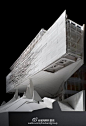#建筑模型# 精巧却又不失大气的手工模型