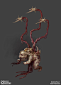Lurker necromorph concept