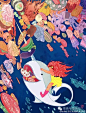 I&B插画丨国产插画师眼中的哥特风，中国人笔下的世界