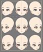 azu ✿ Live2D on Twitter: "I made a face angles XY guide for myself it's not  perfect but feel free to use as a ref if you'd like! #Live2D  https://t.co/LelBHu5KST" / Twitter