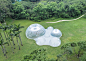 'air-mountain' by aether architects is an inflatable pavilion designed for shenzhen designboom