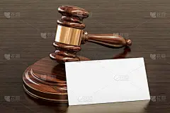 法官、律师、律师事务所或公证员的空白名片。
