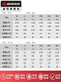 尺码参考