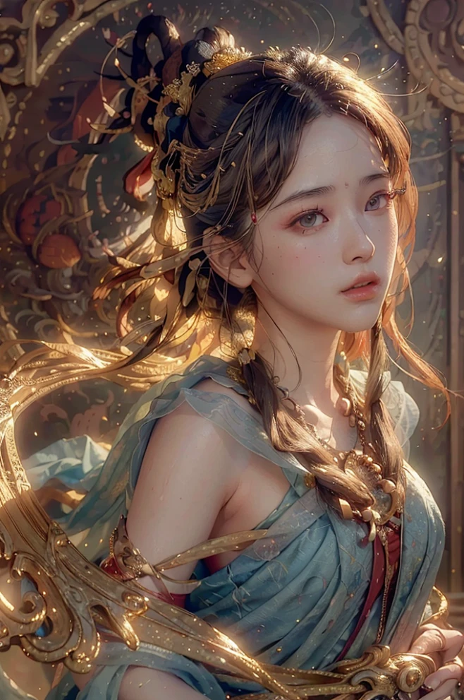 敦煌神女-花瓣网