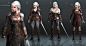 Ciri Redesign , klaus wittmann : character skins (Ciri) redesign from the Witcher 3 game
[3d female model + painting and photos ]
original design - http://static.cdprojektred.com/thewitcher/upload/mkt/ciri1.jpg
*Disclaimer* - its not official game artwork