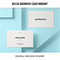 Business card mockup Free Psd