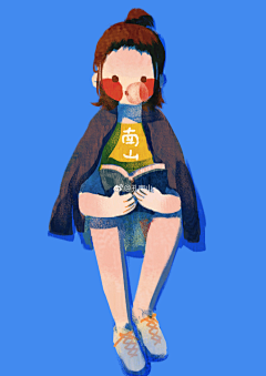 疯沐采集到插画