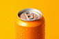 Can of fresh soda