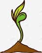 春季绿色种子嫩芽 免抠png 设计图片 免费下载 页面网页 平面电商 创意素材